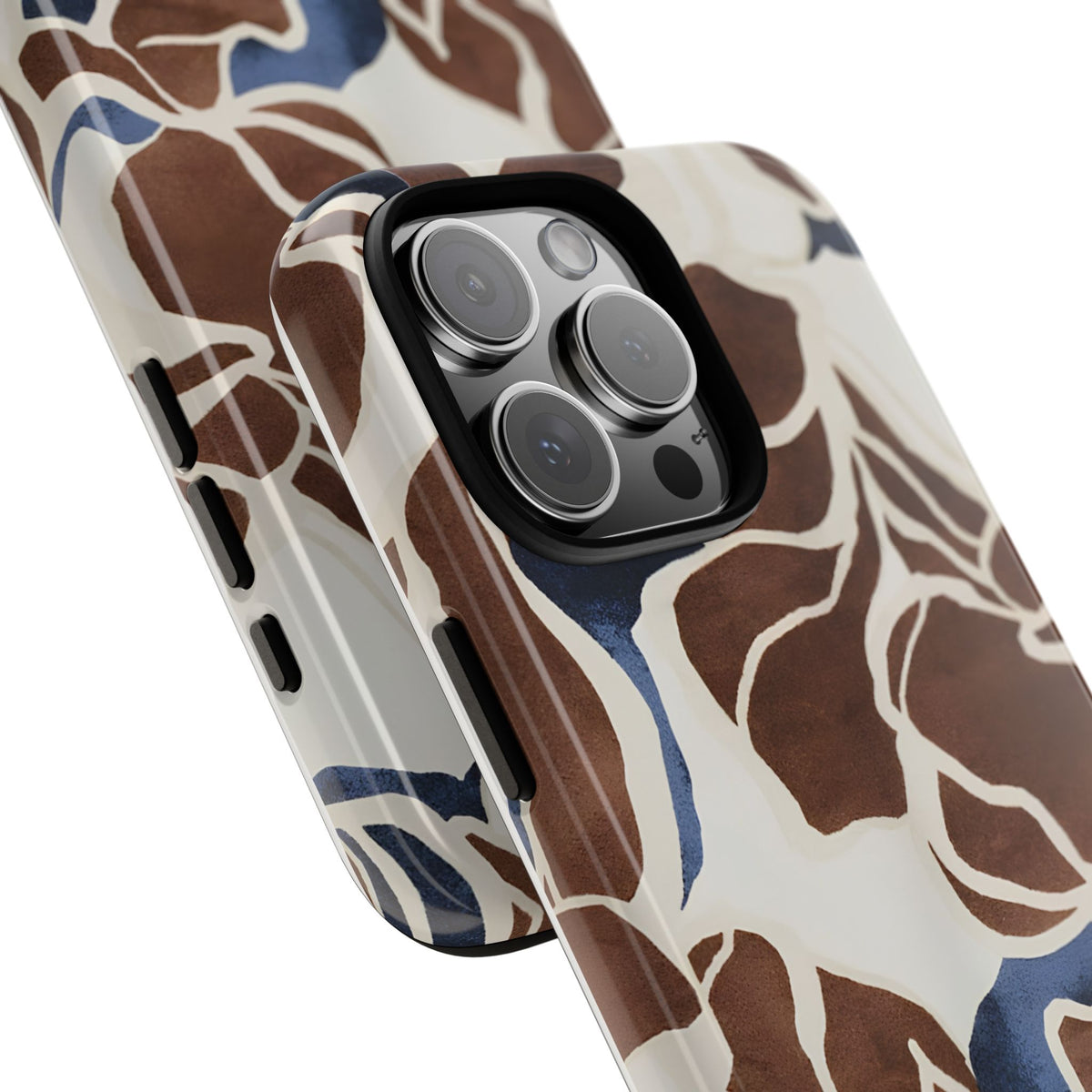 Stone Wave Tough Phone Case – Shockproof Protective iPhone Cover