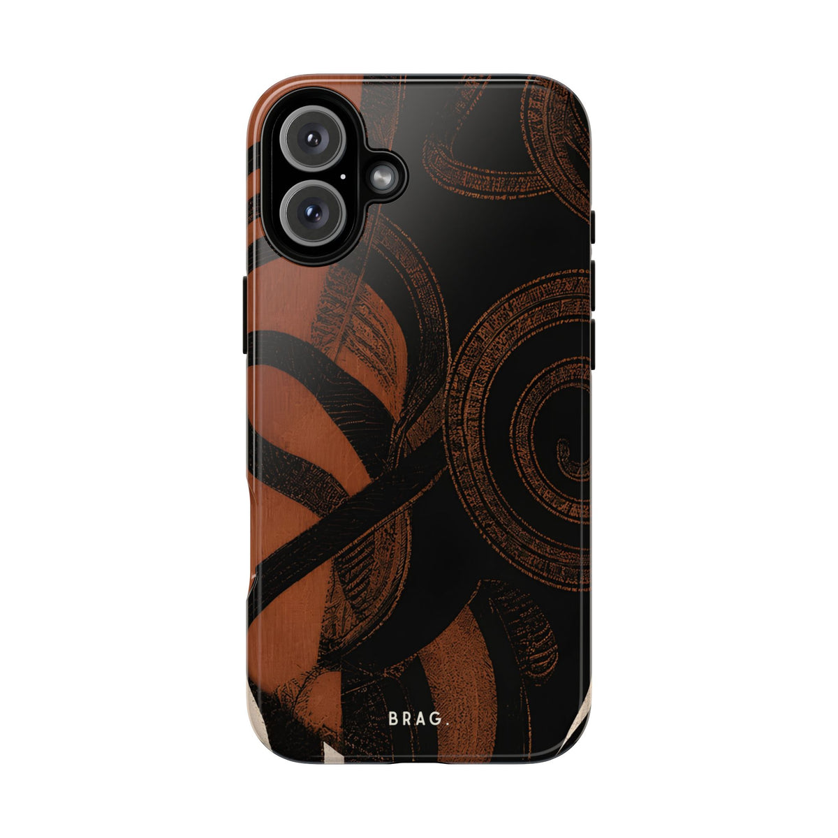 Mighnight Spiral Tough Phone Case – Shockproof Protective iPhone Cover
