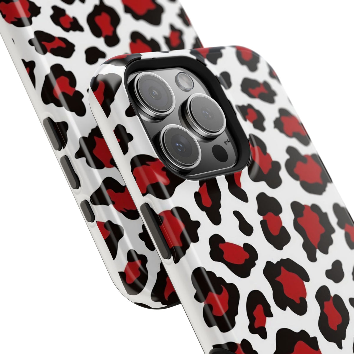 Leopard Kiss Magnetic Impact-Resistant Phone Case