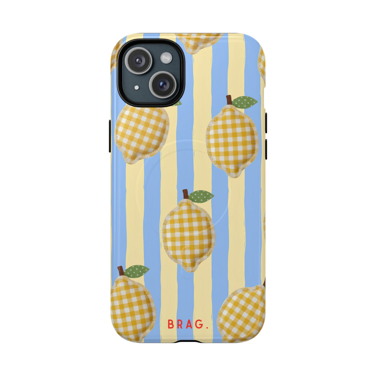 Lemon checks MagSafe Tough Phone Case — Magnetic Protective Cover