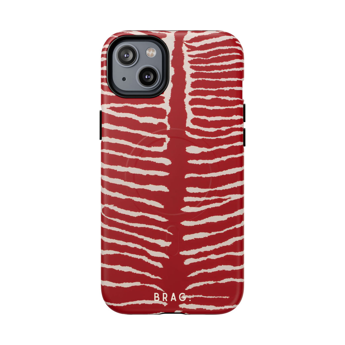 Striped Heat MagSafe Tough Phone Case — Magnetic Protective Cover