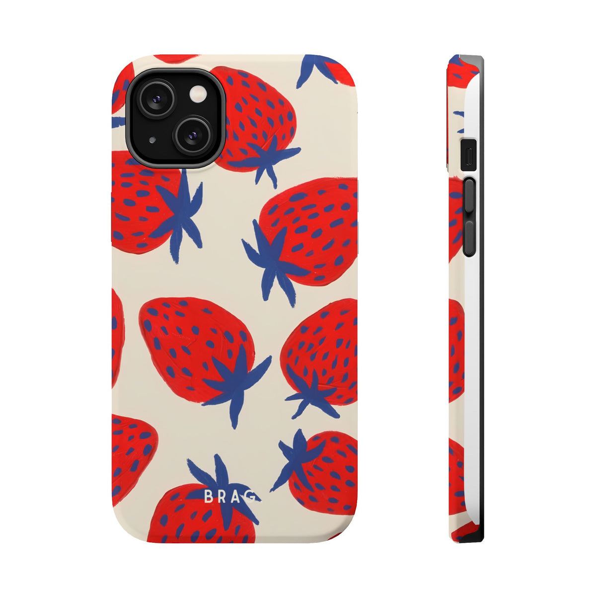 Strawberry Field Magnetic Impact-Resistant Phone Case