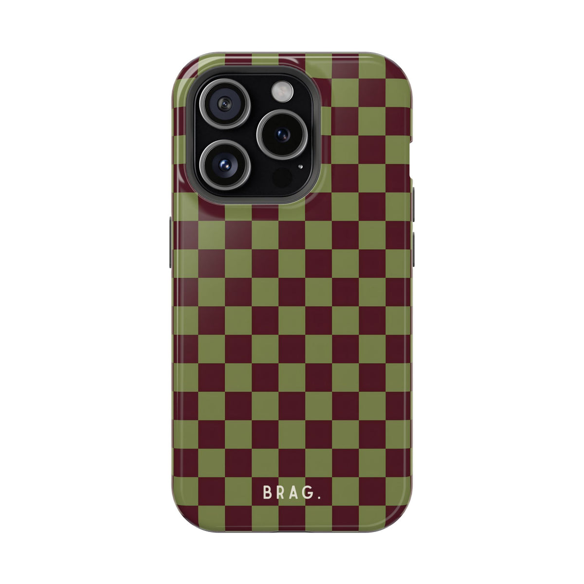 Lucky Check Magnetic Impact-Resistant Phone Case