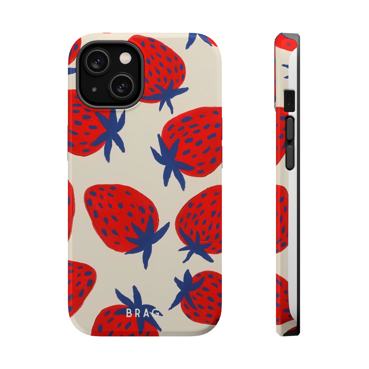 Strawberry Field Magnetic Impact-Resistant Phone Case