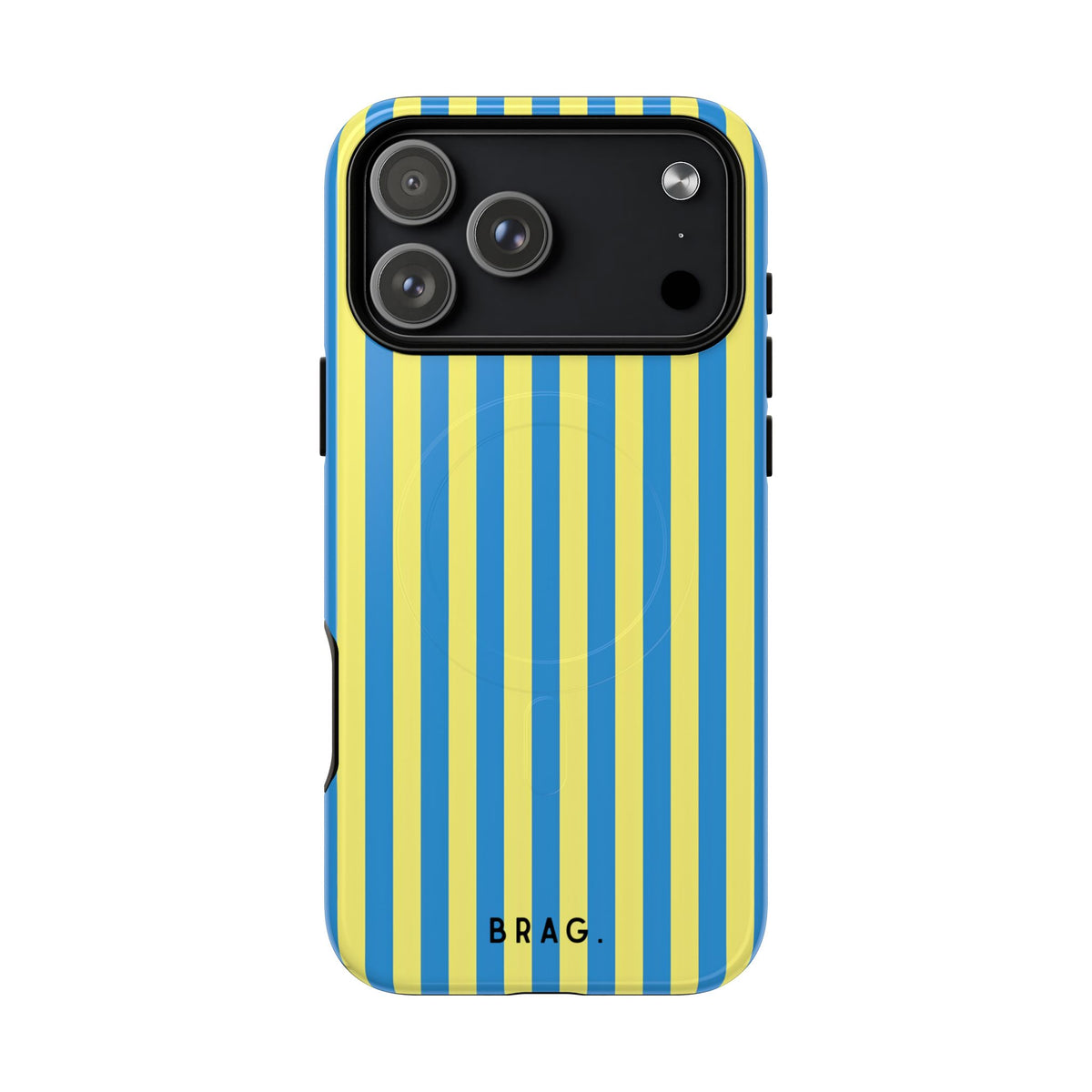 Capri Blue MagSafe Tough Phone Case — Magnetic Protective Cover