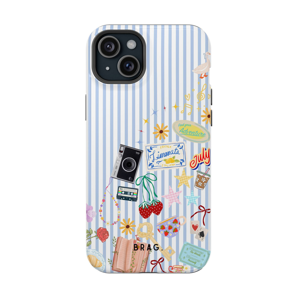 Travel Girl Magnetic Impact-Resistant Phone Case