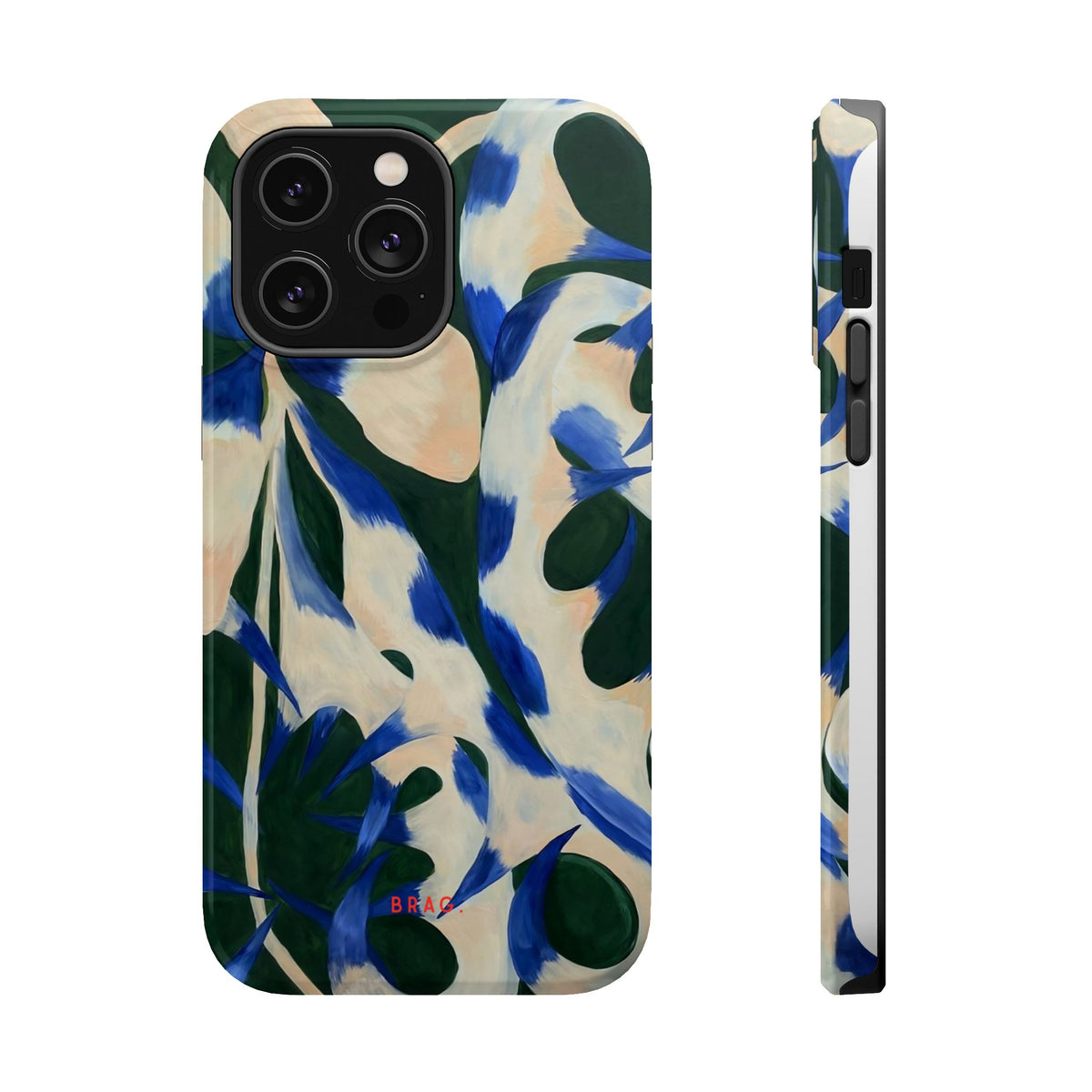 Blue Garden Magnetic Impact-Resistant Phone Case