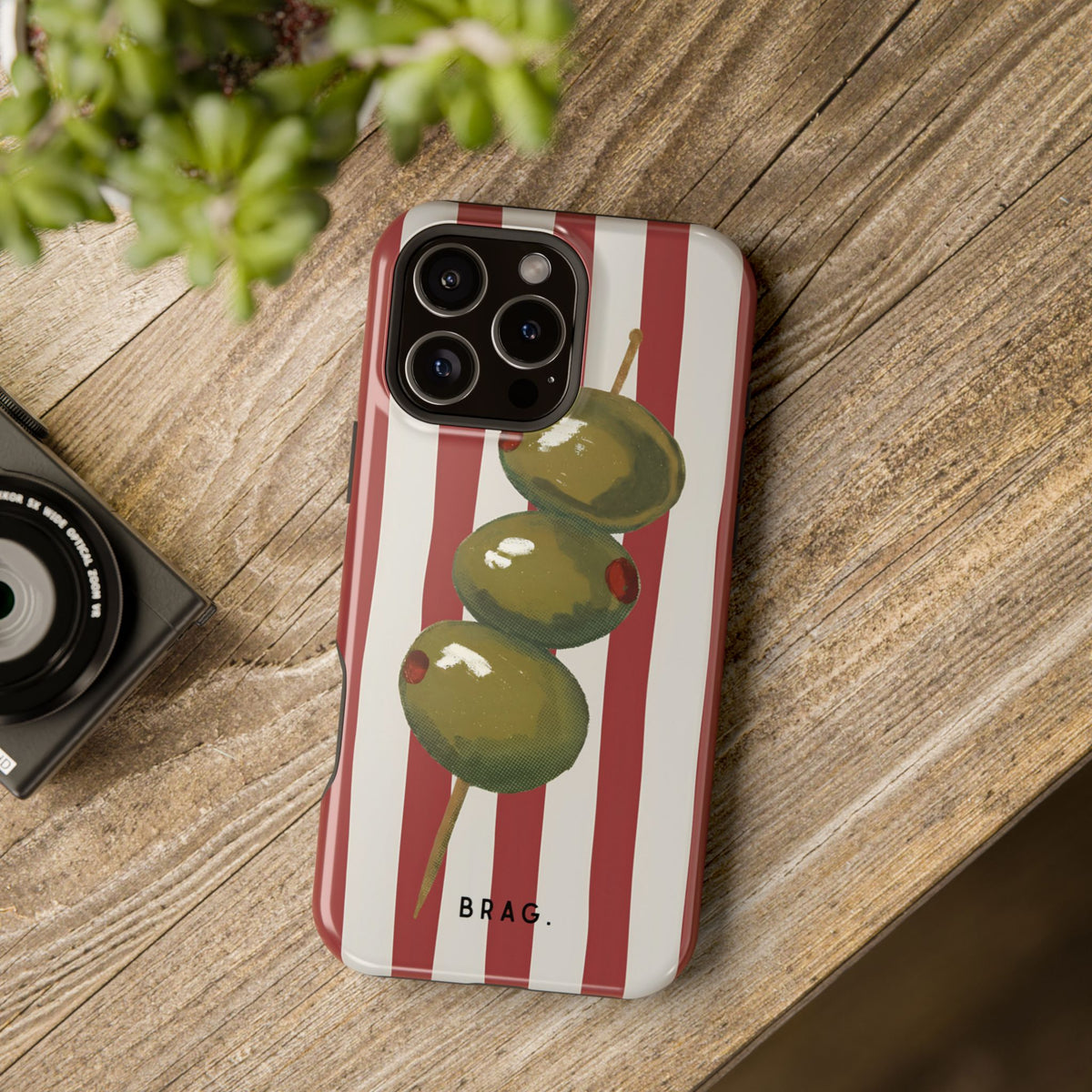 Olive Hour Magnetic Impact-Resistant Phone Case