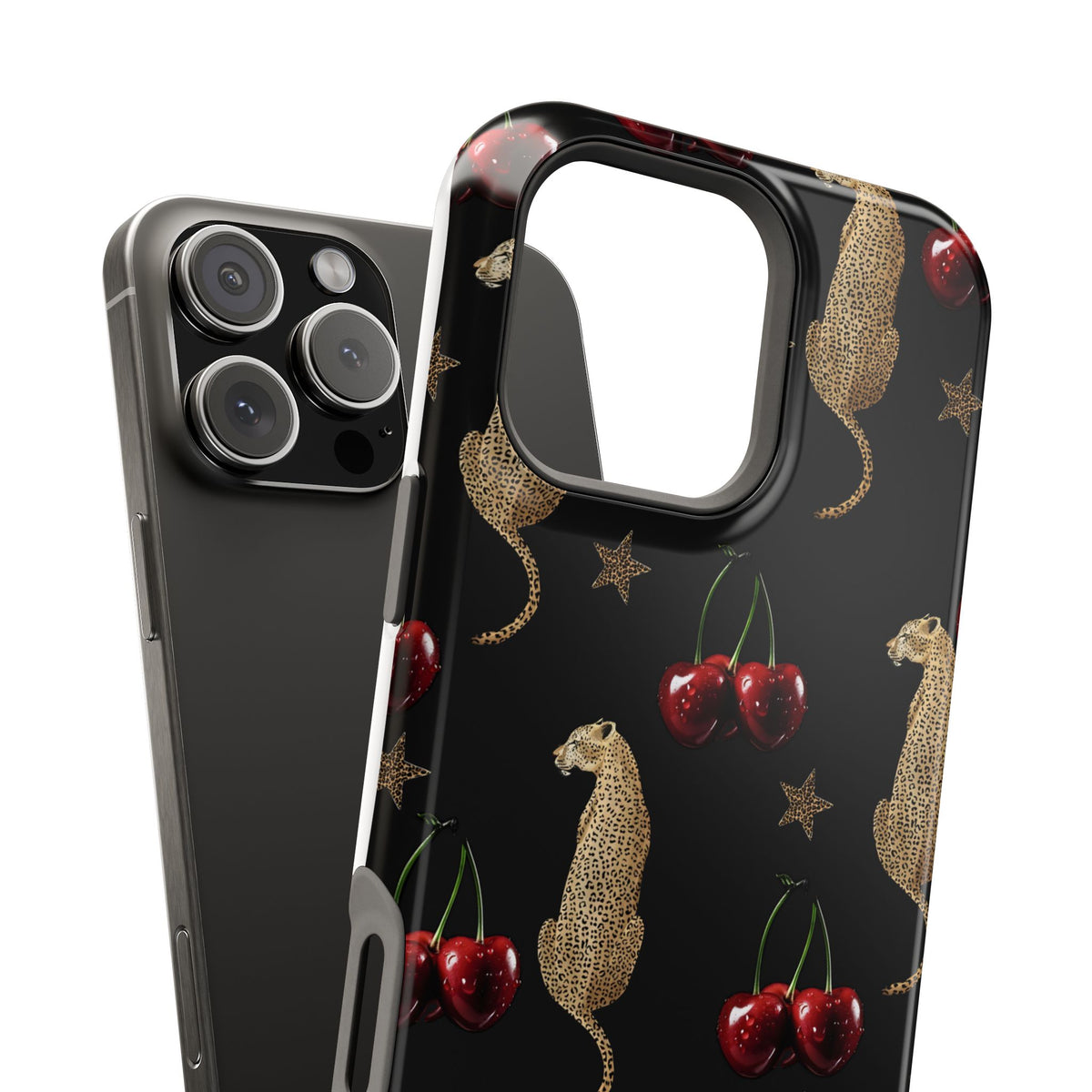 Cherry Roulette Magnetic Impact-Resistant Phone Case