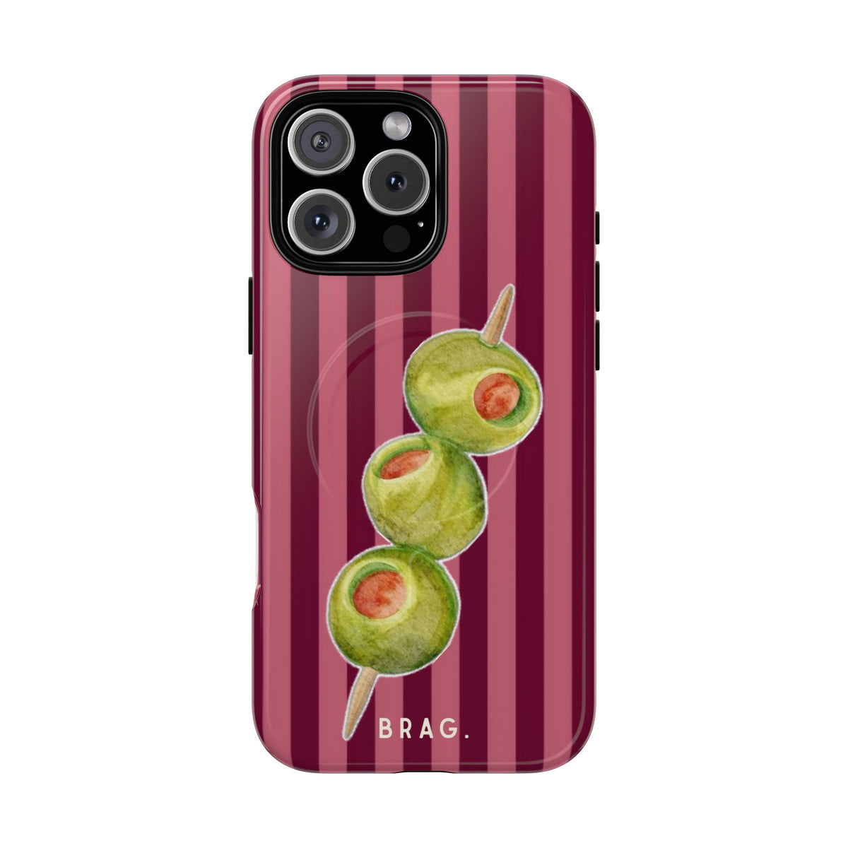 Olive Hour MagSafe Tough Phone Case — Magnetic Protective Cover