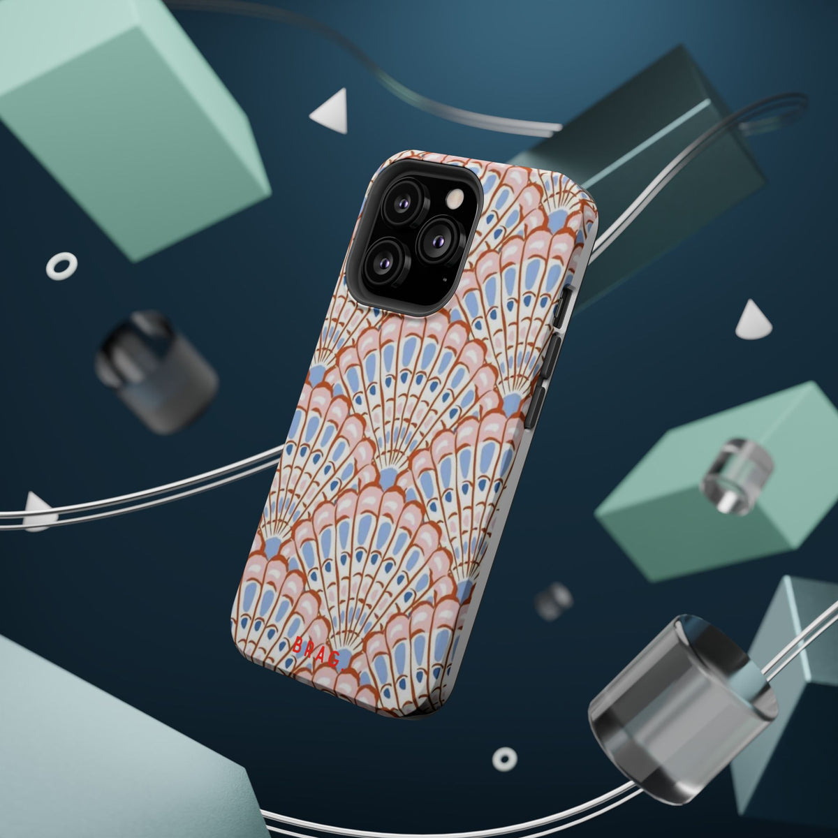 Seashell Soiree Magnetic Impact-Resistant Phone Case