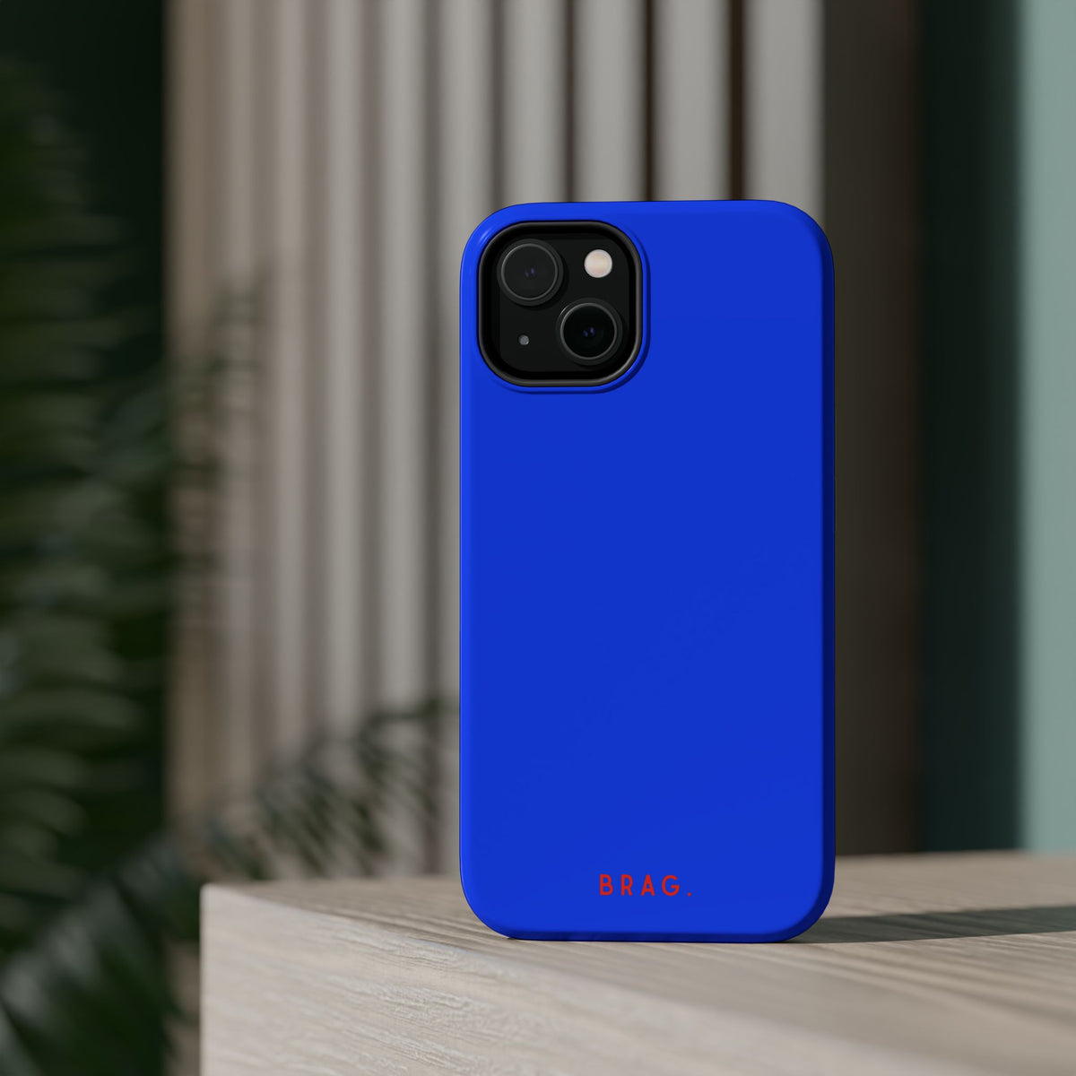 Brag Blue Magnetic Impact-Resistant Phone Case