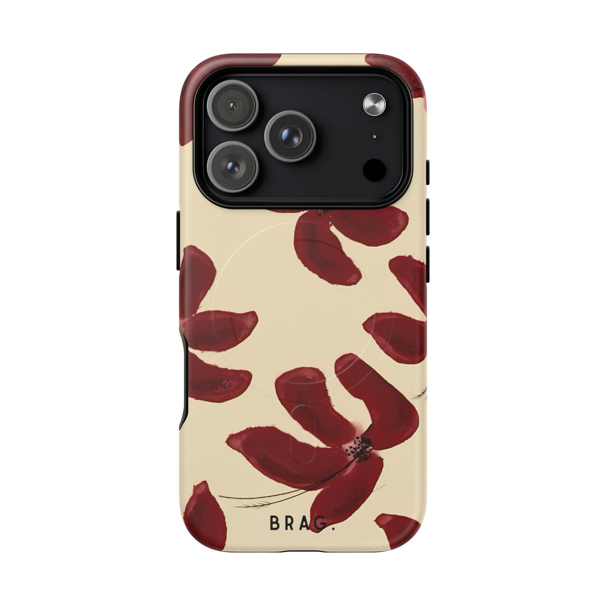 Cherry Bloom MagSafe Tough Phone Case — Magnetic Protective Cover