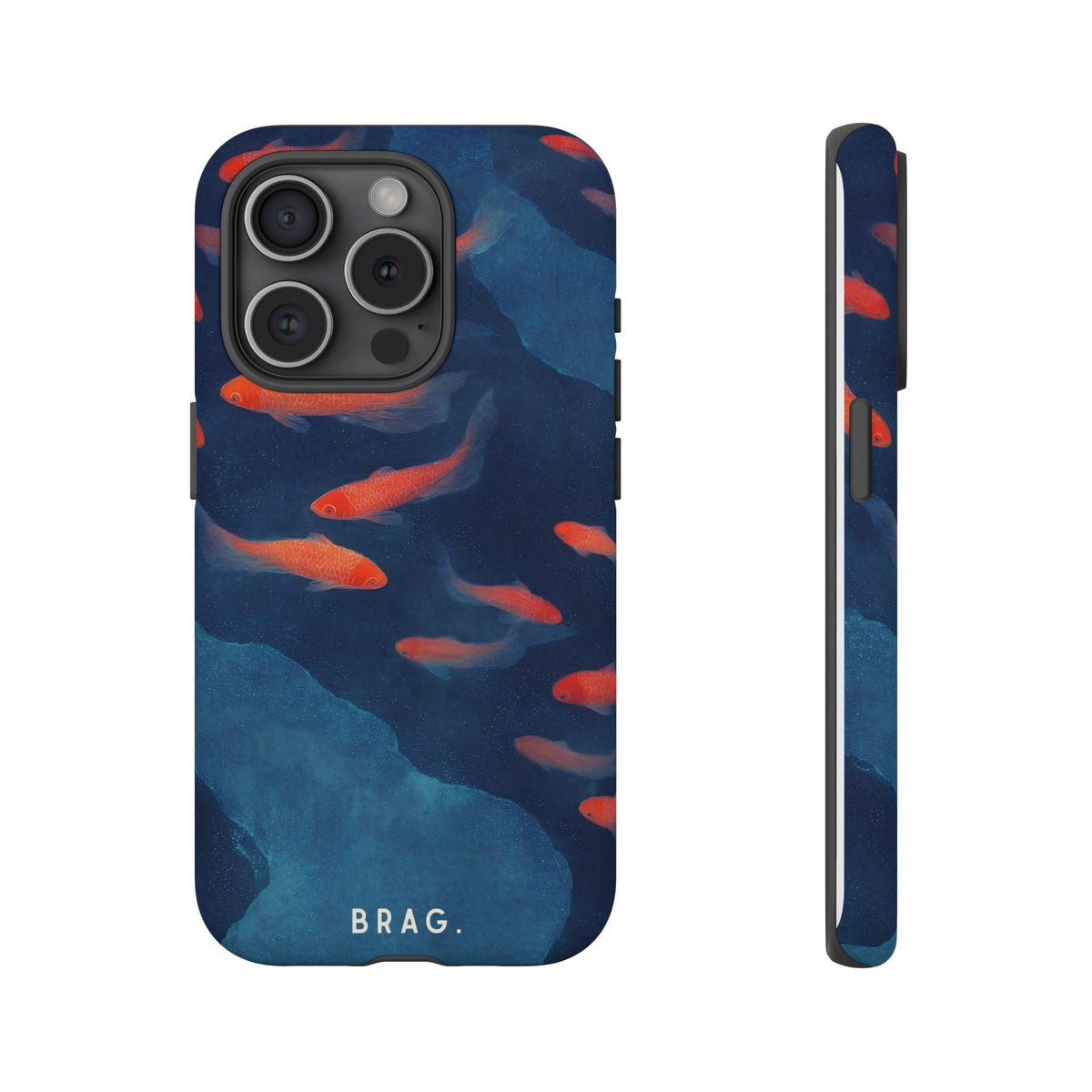 Midnight Swim Tough Phone Case – Shockproof Protective iPhone Cover