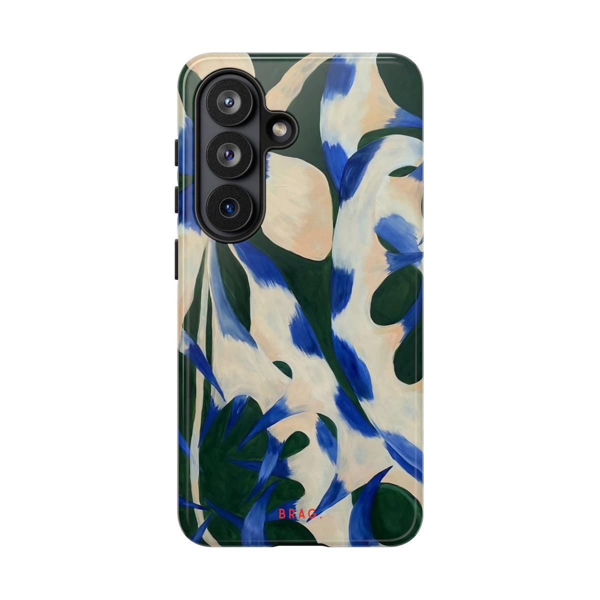 Blue Garden Tough Phone Case – Shockproof Protective iPhone Cover