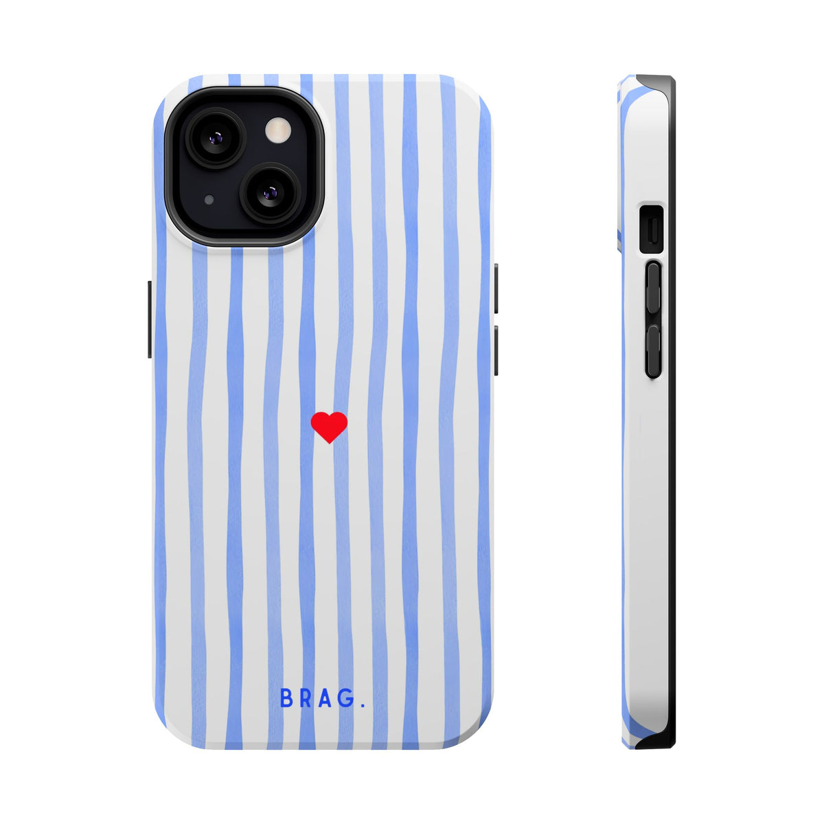 Blue Heart Magnetic Impact-Resistant Phone Case