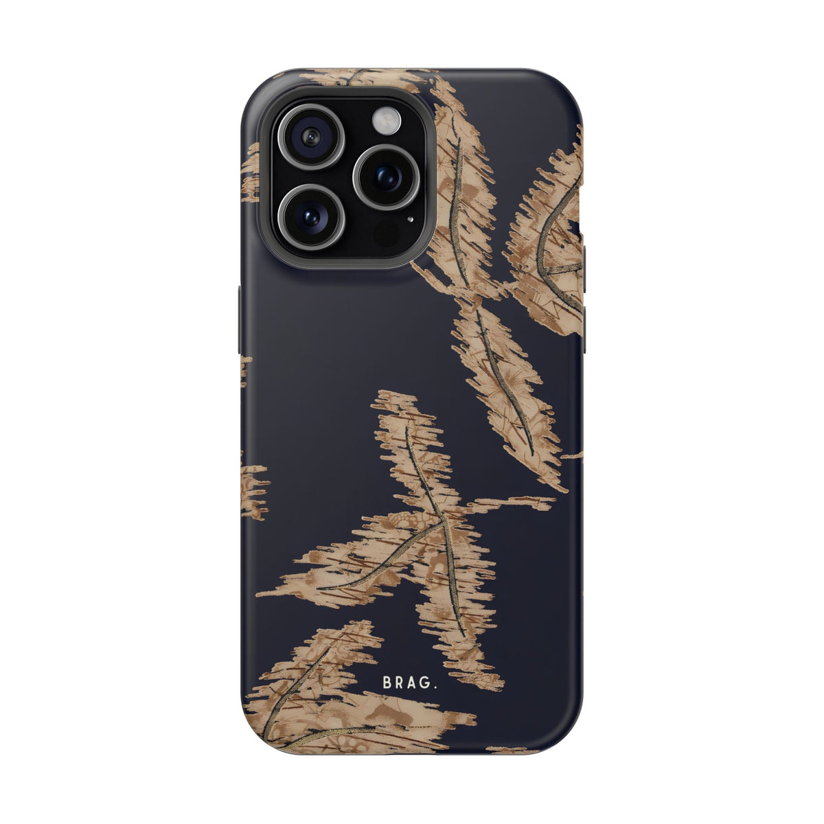 Golden Fern Magnetic Impact-Resistant Phone Case