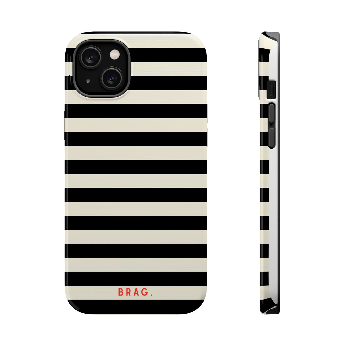 High Black Magnetic Impact-Resistant Phone Case