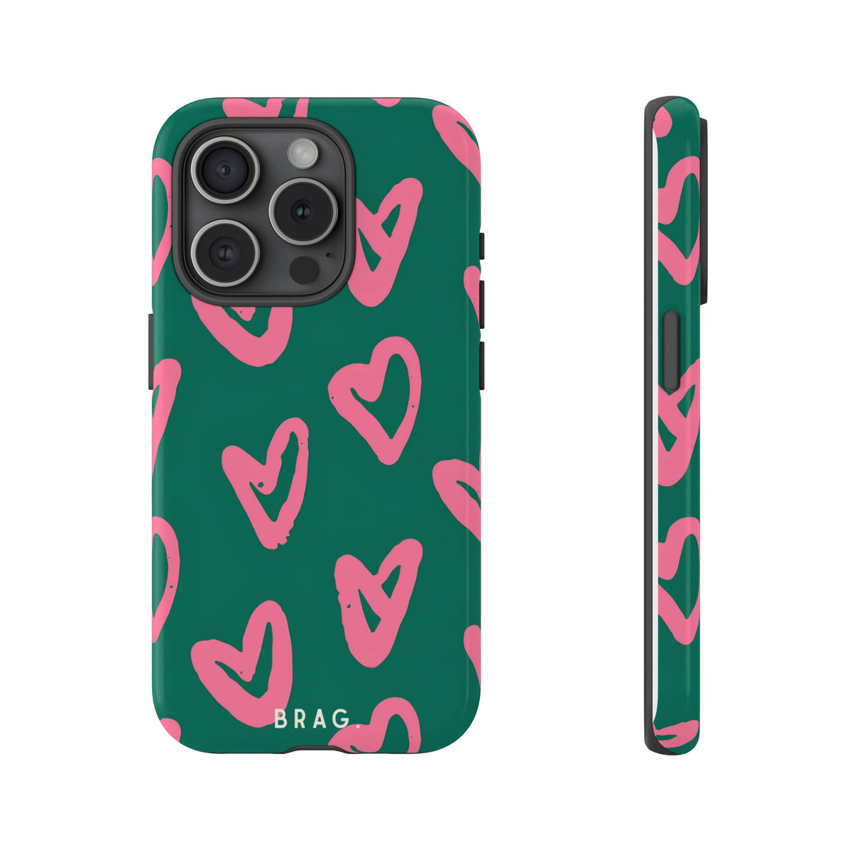 Sweetheart Tough Phone Case – Shockproof Protective iPhone Cover