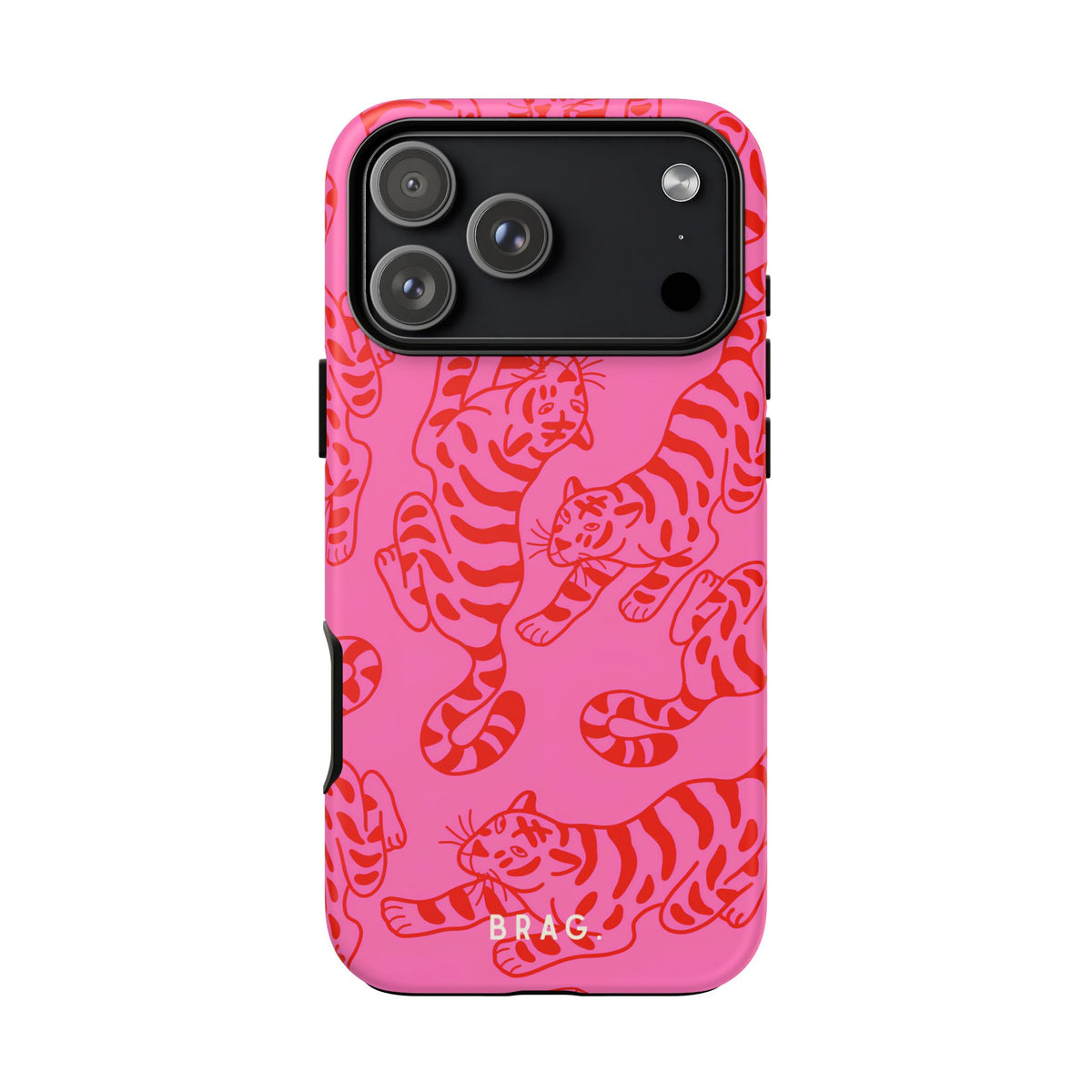 Tiger Lily Tough Phone Case – Shockproof Protective iPhone Cover