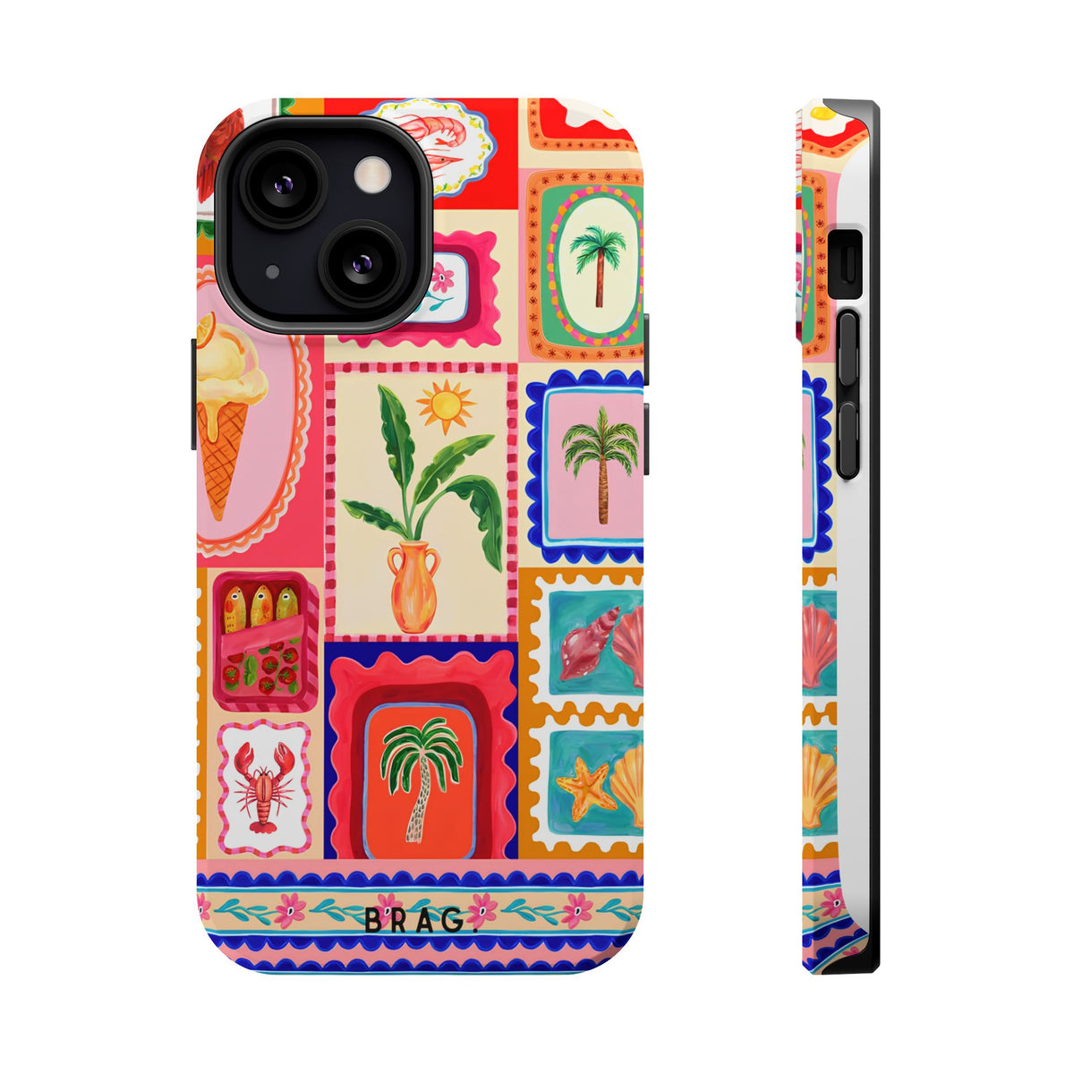 Postcard Magnetic Impact-Resistant Phone Case