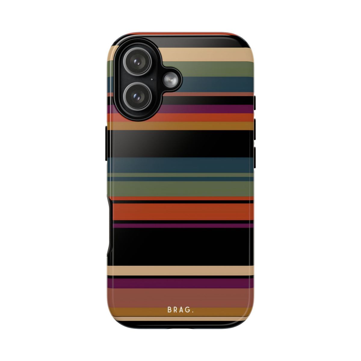 Market Stripe Tough Phone Case – Shockproof Protective iPhone Cover