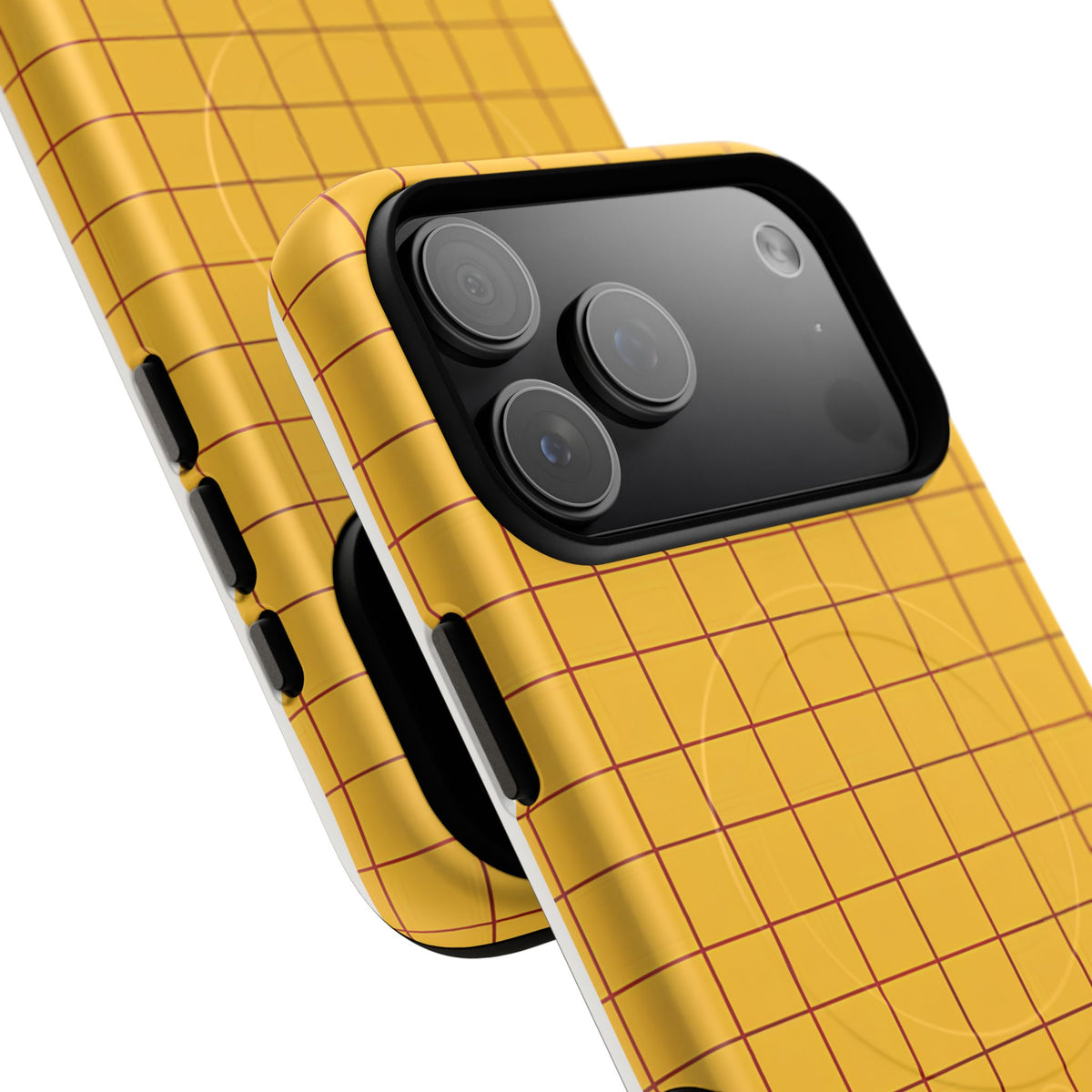 Cheese Grid MagSafe Tough Phone Case — Magnetic Protective Cover