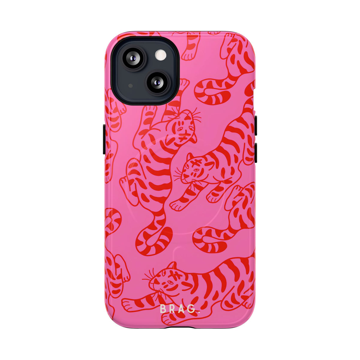Tiger Lily MagSafe Tough Phone Case — Magnetic Protective Cover