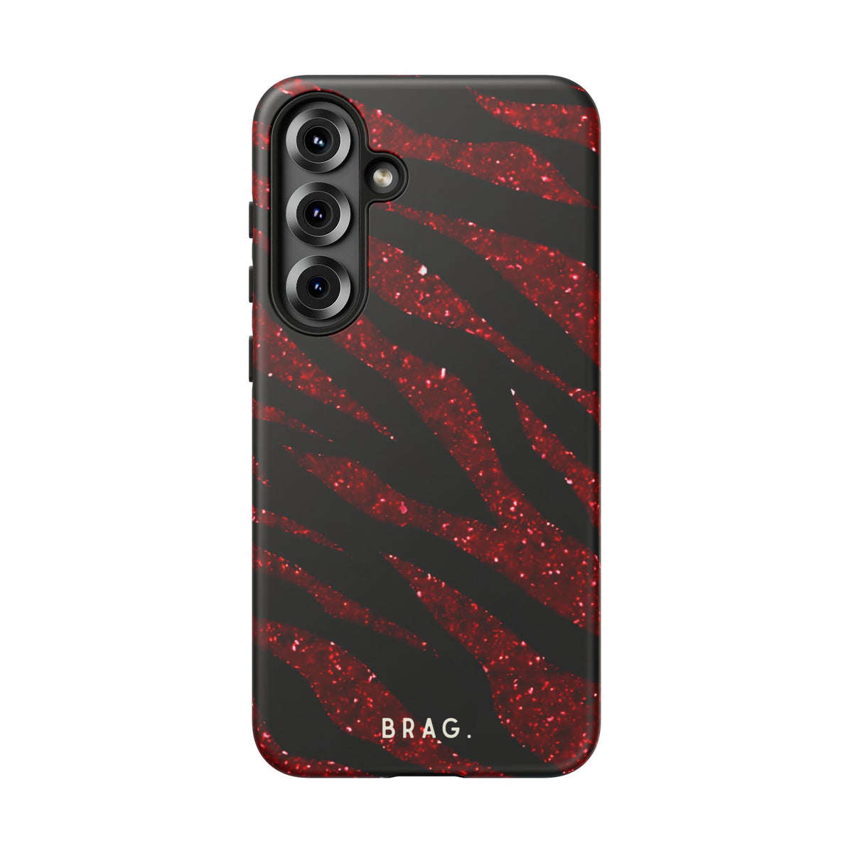 Red Tiger Tough Phone Case – Shockproof Protective iPhone Cover
