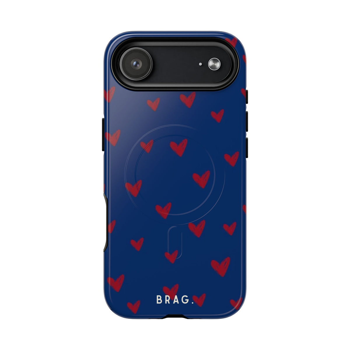 Blue Flirt MagSafe Tough Phone Case — Magnetic Protective Cover