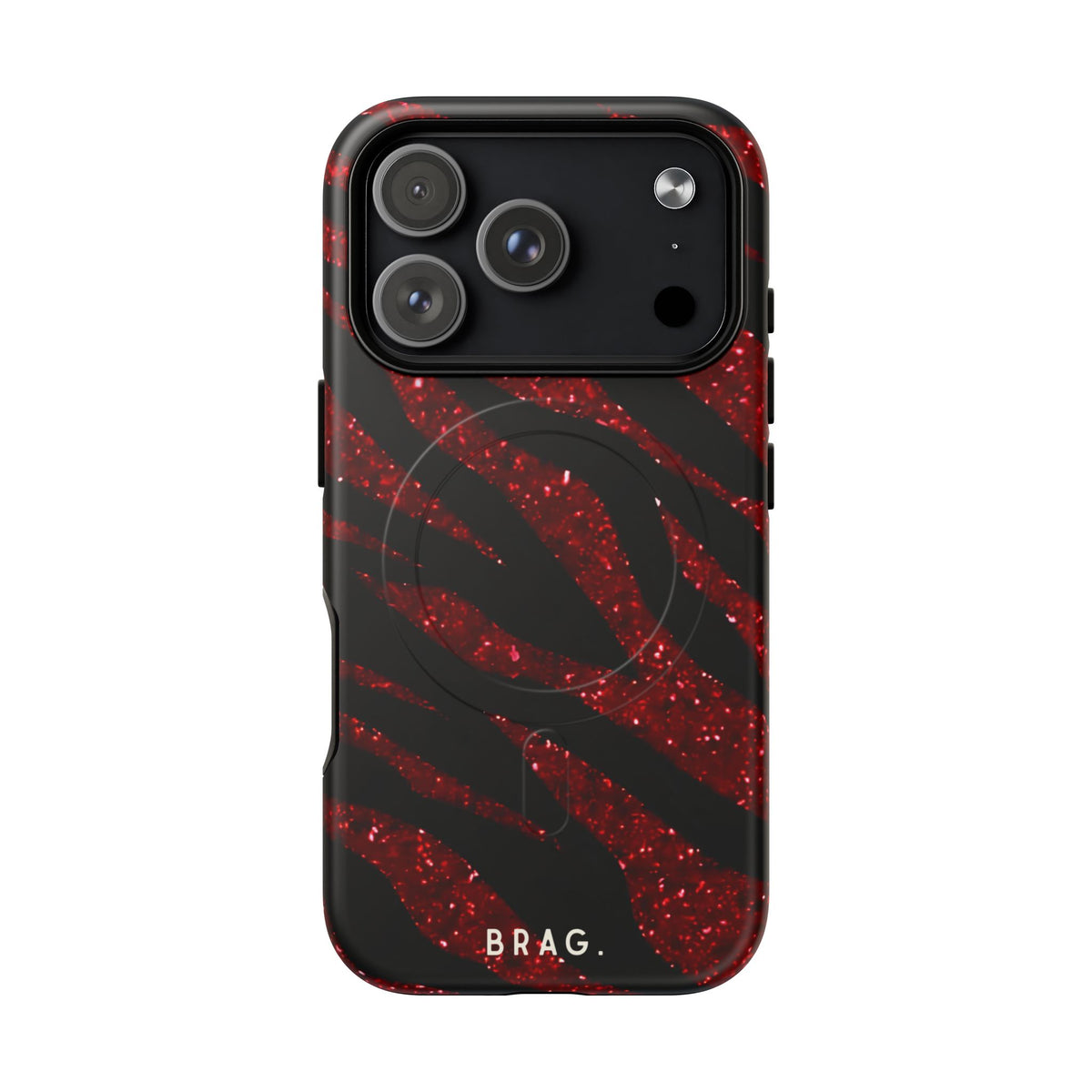 Red Tiger MagSafe Tough Phone Case — Magnetic Protective Cover