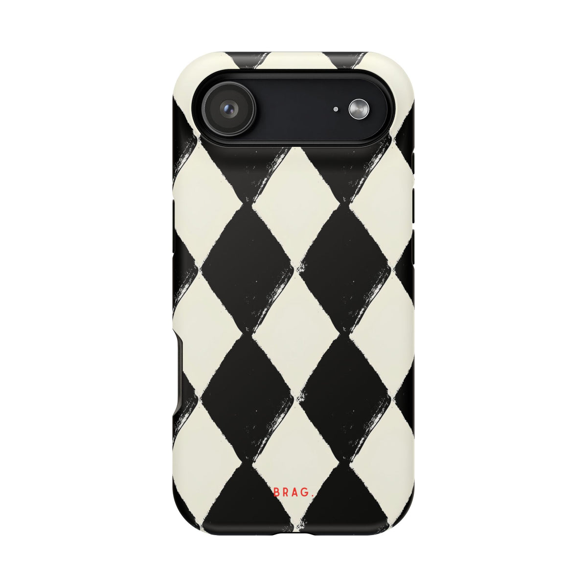 Ivory Harlequin Magnetic Impact-Resistant Phone Case