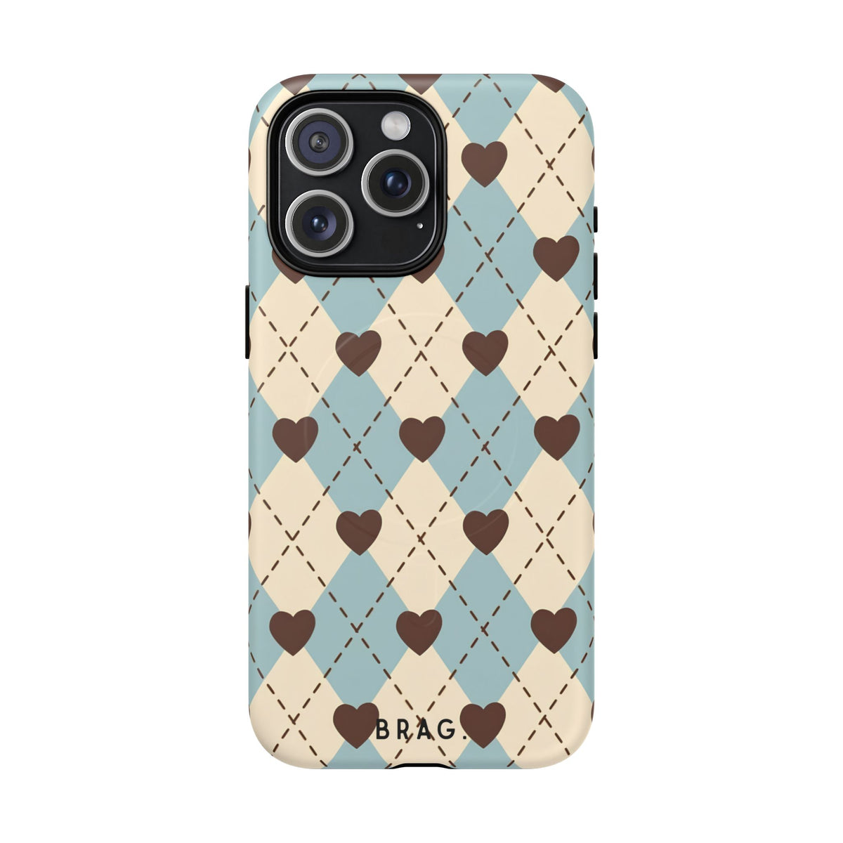 Sweetheart Plaid MagSafe Tough Phone Case — Magnetic Protective Cover