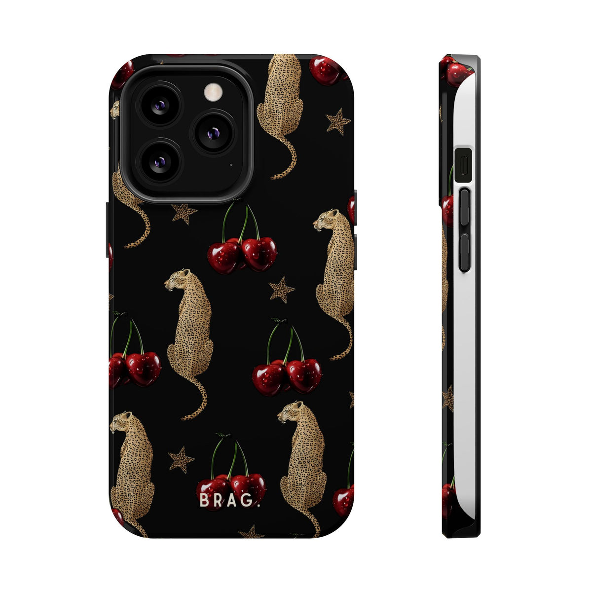 Cherry Roulette Magnetic Impact-Resistant Phone Case