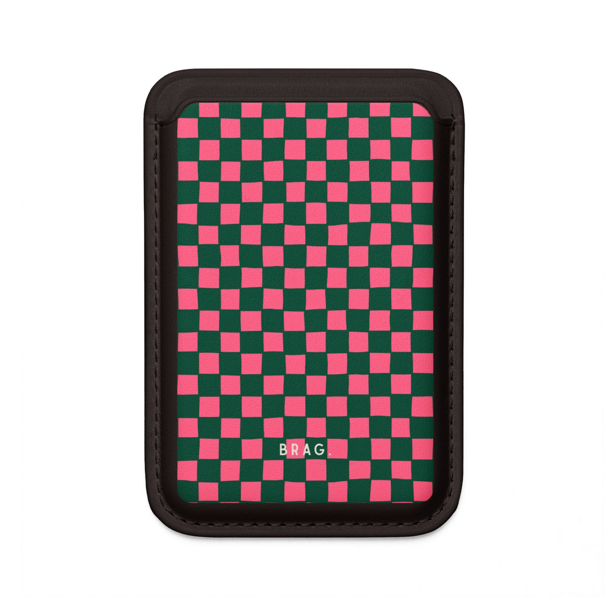 Disco Palms MagSafe Vegan Wallet — Slim Phone Card Holder