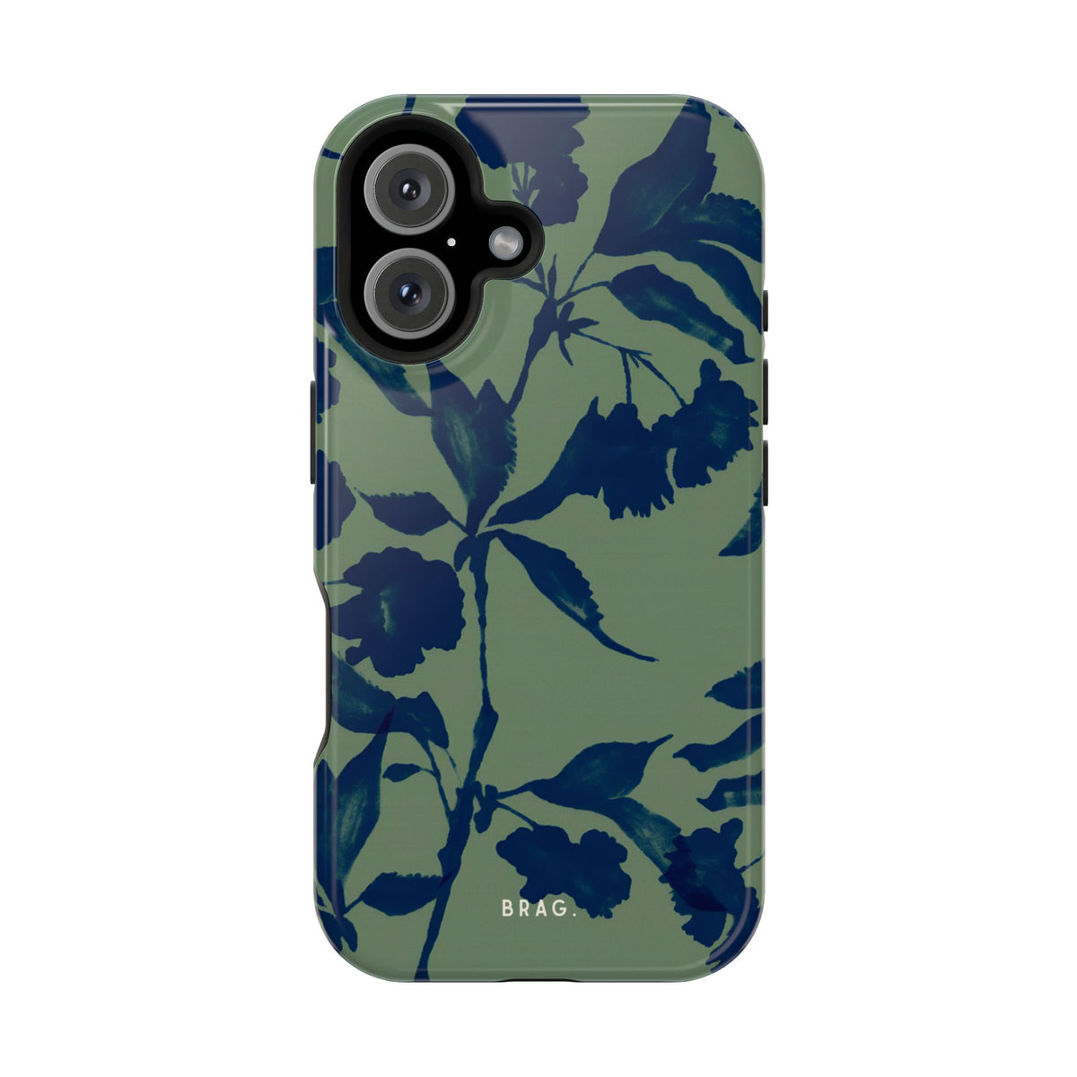 Sage Bloom Magnetic Impact-Resistant Phone Case