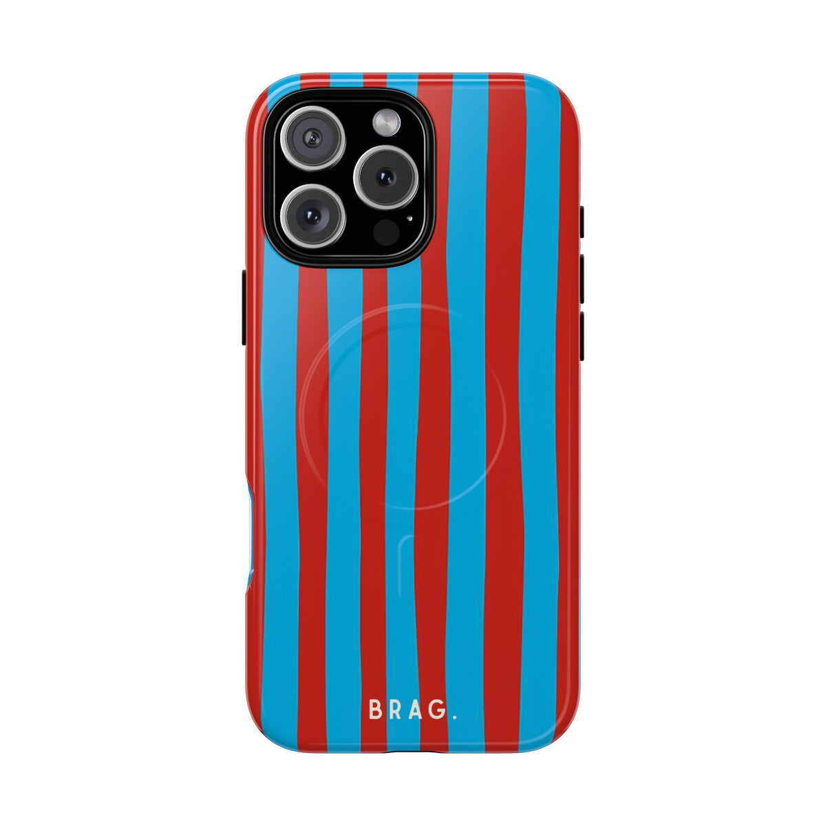 Riviera Stripe MagSafe Tough Phone Case — Magnetic Protective Cover