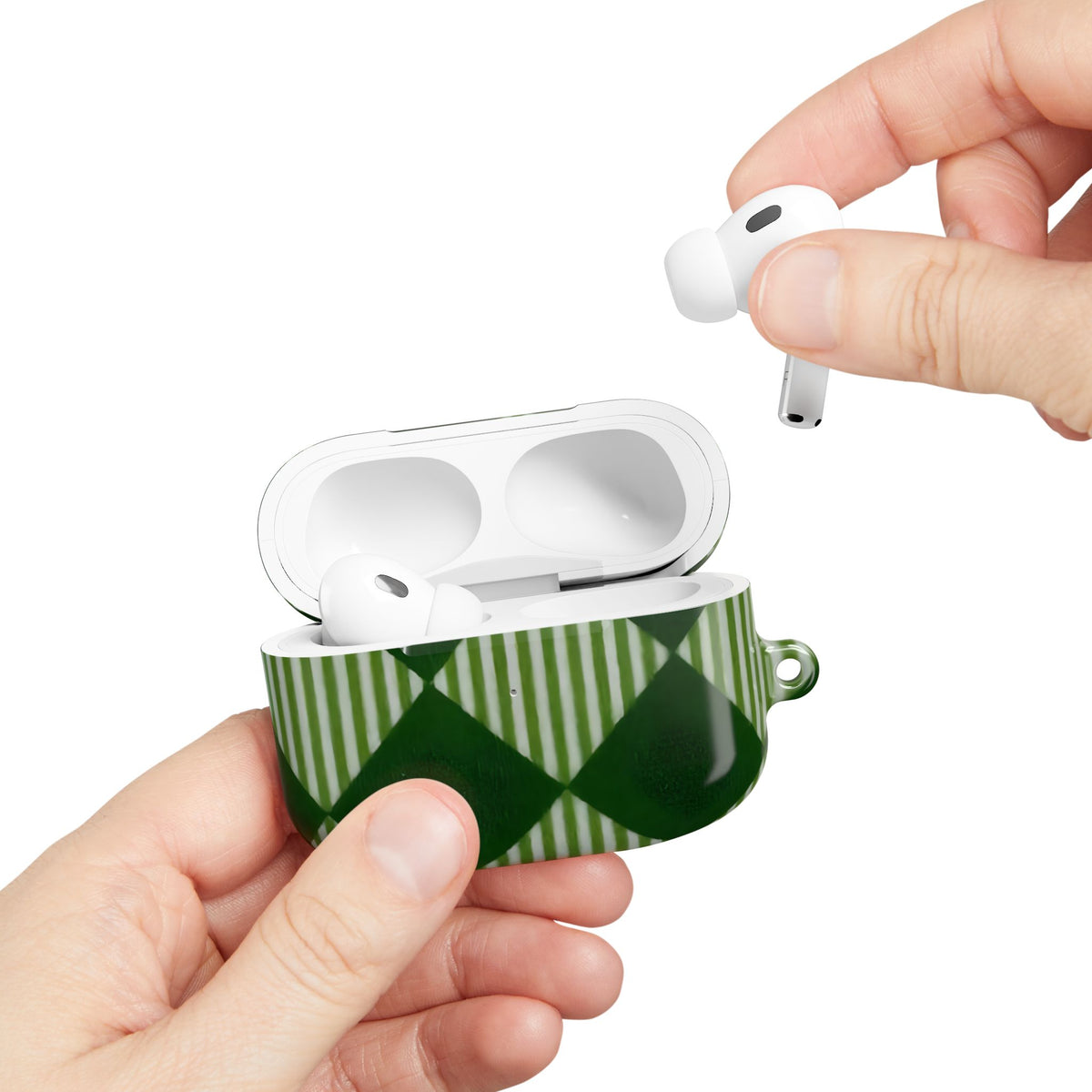 Woven Pattern AirPod Case – Slim Protective Charging Case