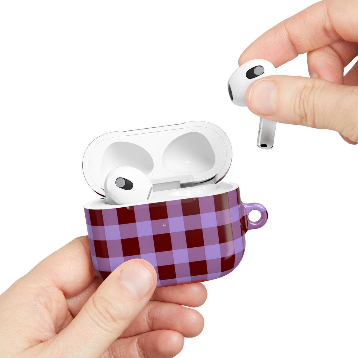 Pink Picnic AirPod Case – Slim Protective Charging Case