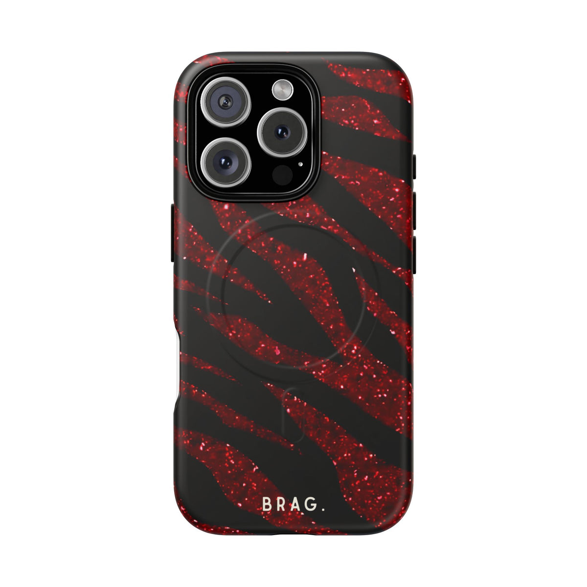 Red Tiger MagSafe Tough Phone Case — Magnetic Protective Cover