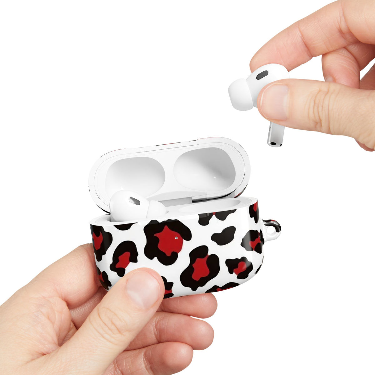 Leopard Kiss AirPod Case – Slim Protective Charging Case