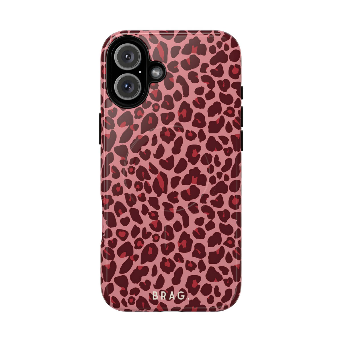 Leopard Love MagSafe Tough Phone Case — Magnetic Protective Cover