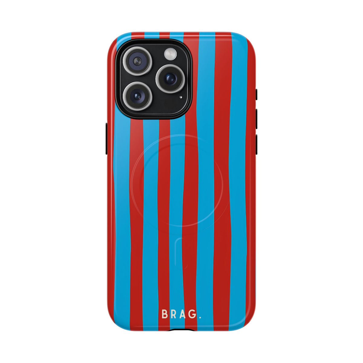 Riviera Stripe MagSafe Tough Phone Case — Magnetic Protective Cover