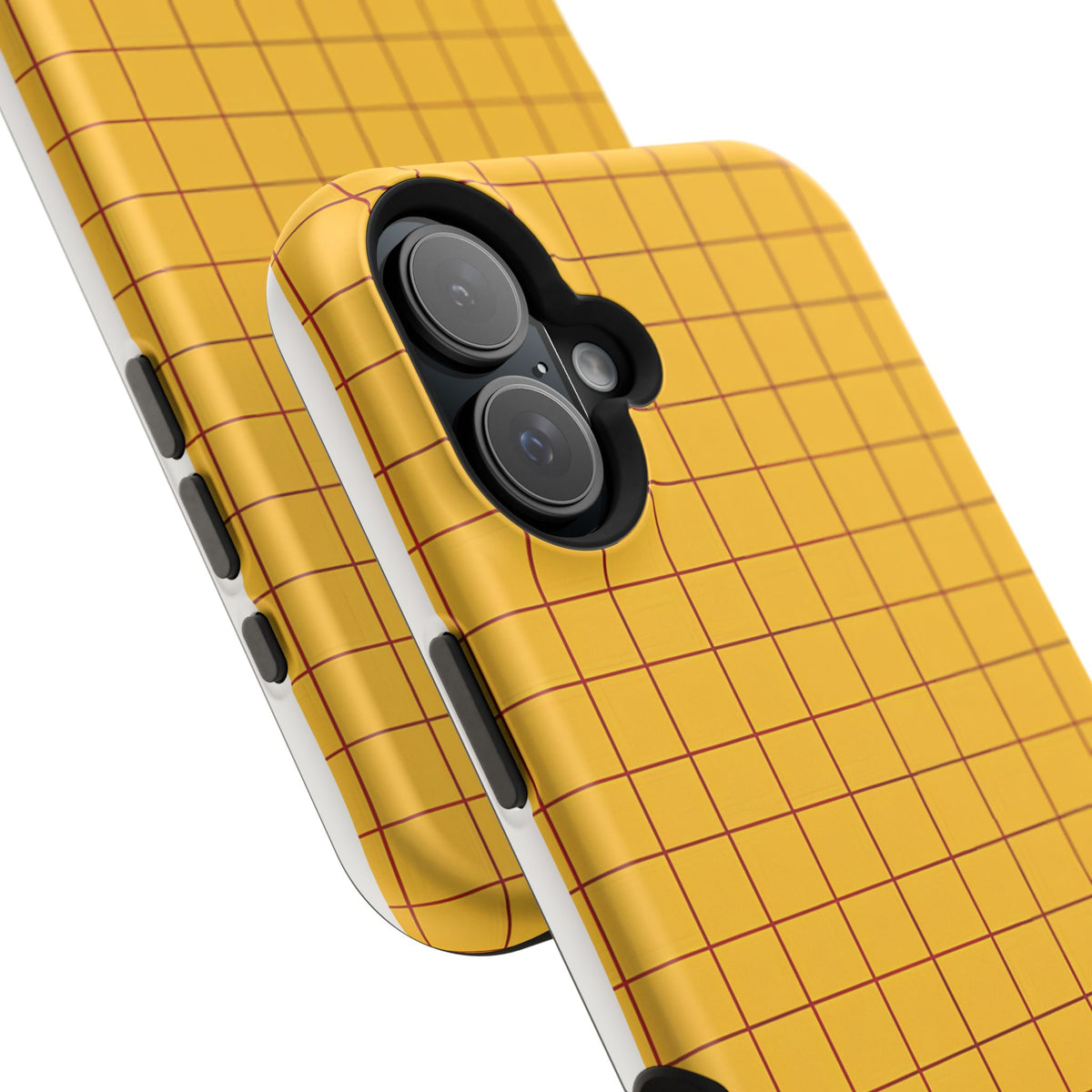 Cheese Grid Magnetic Impact-Resistant Phone Case