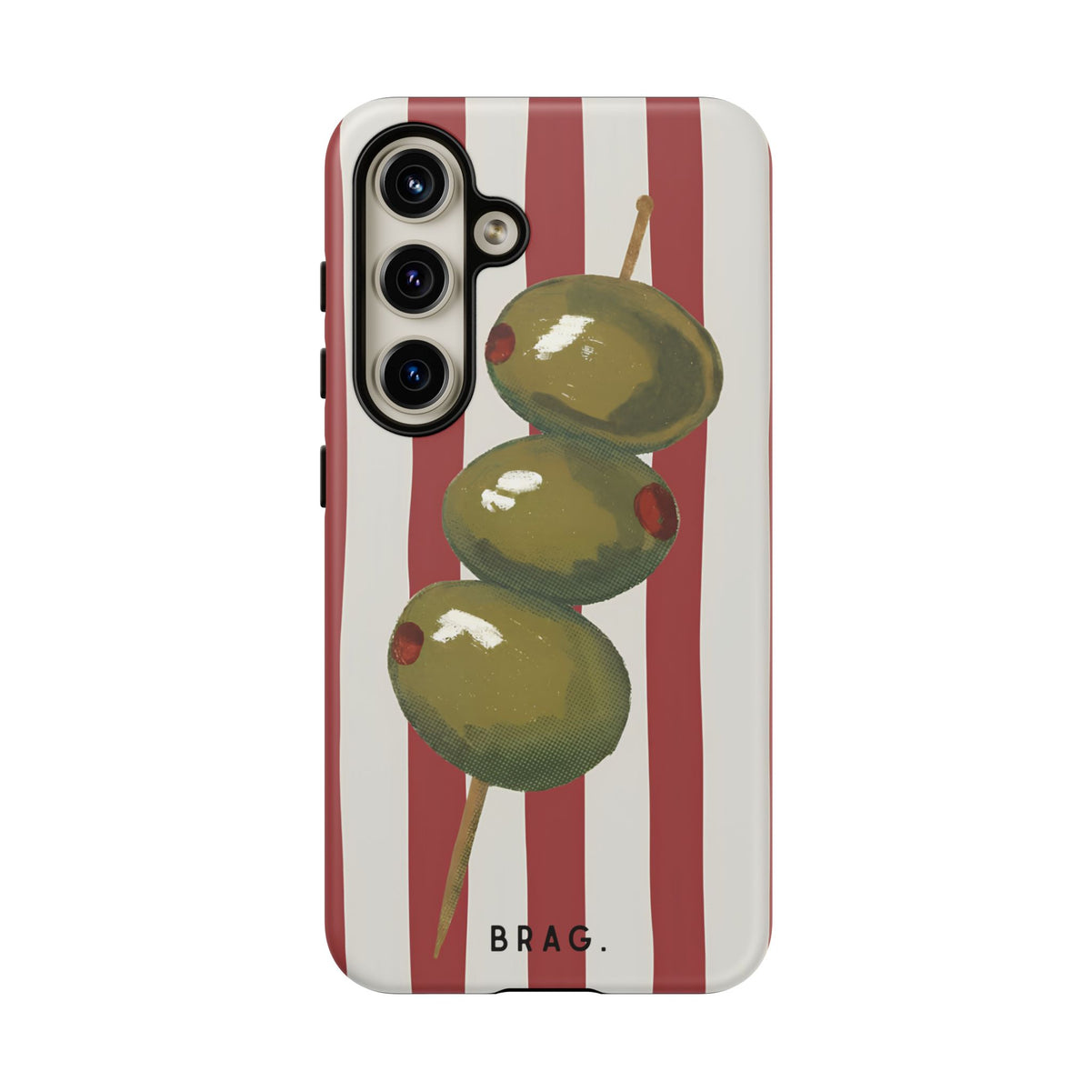 Olive Hour Tough Phone Case – Shockproof Protective iPhone Cover