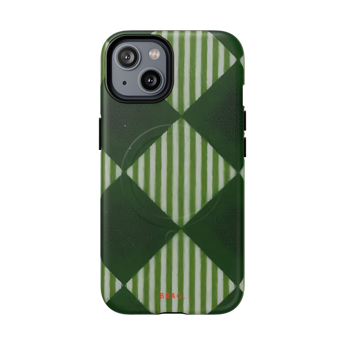 Woven Pattern MagSafe Tough Phone Case — Magnetic Protective Cover