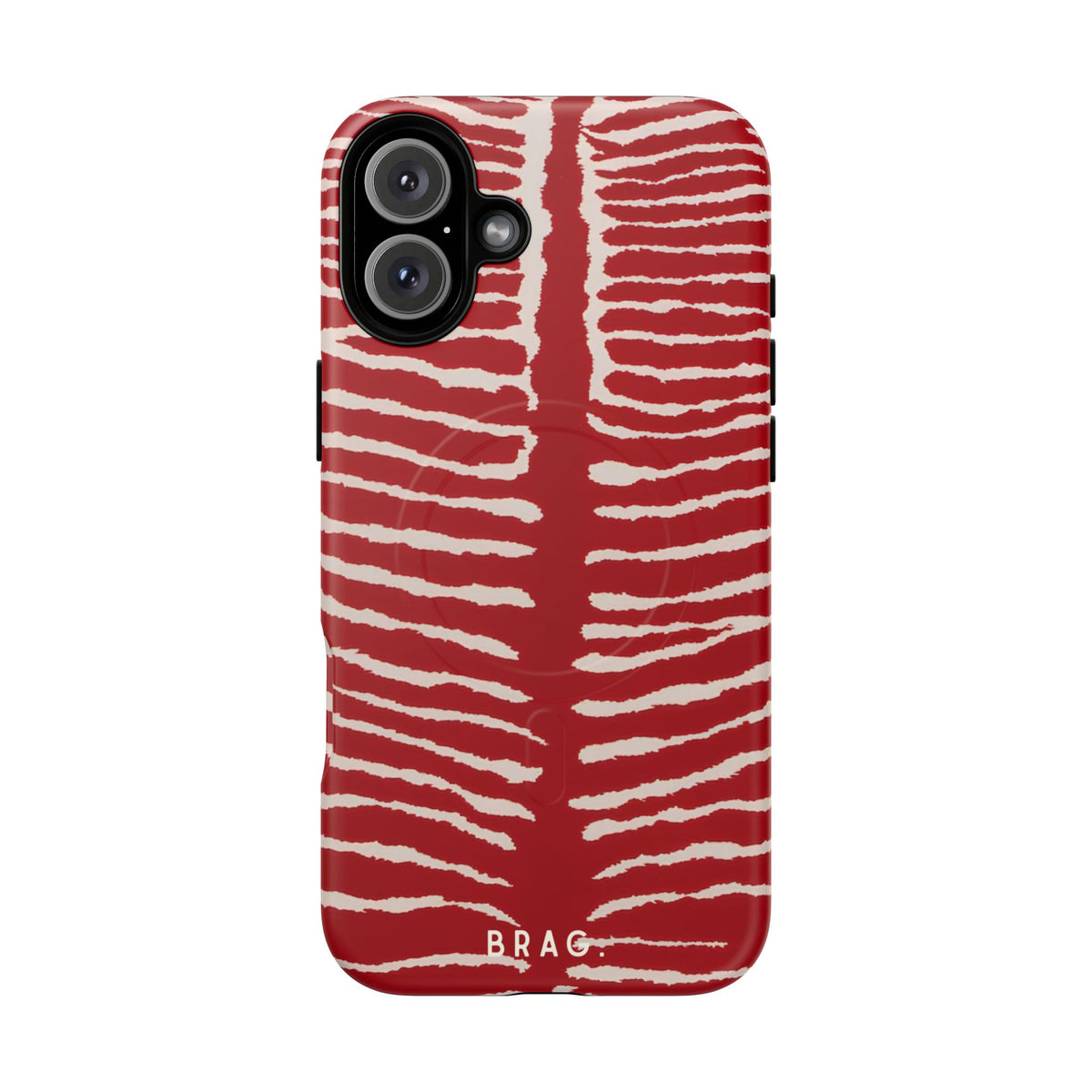 Striped Heat MagSafe Tough Phone Case — Magnetic Protective Cover