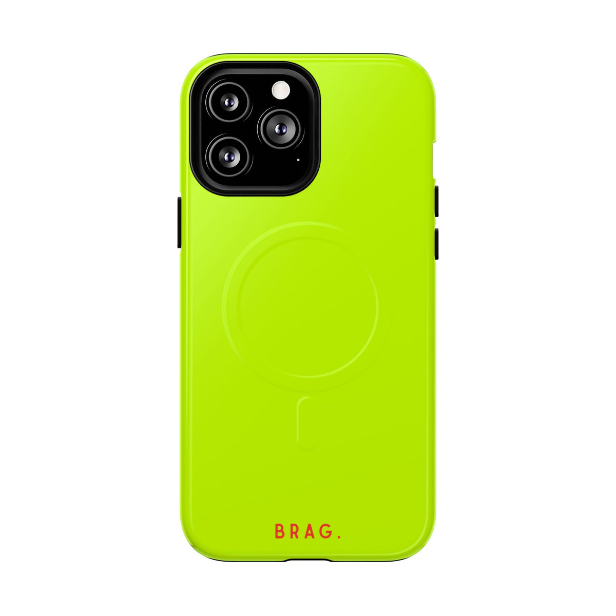 Brag Neon MagSafe Tough Phone Case — Magnetic Protective Cover