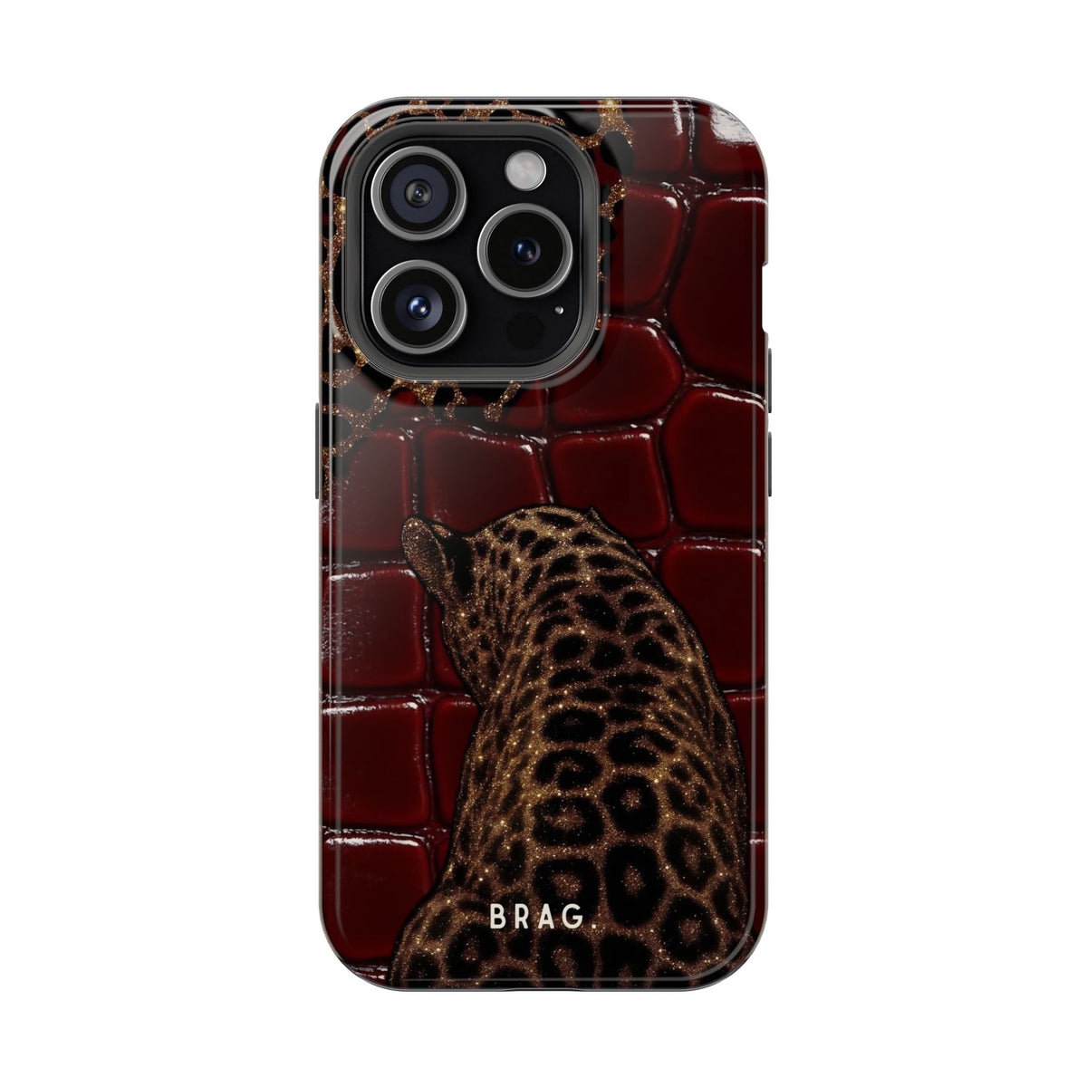 Leopard Lounge Magnetic Impact-Resistant Phone Case
