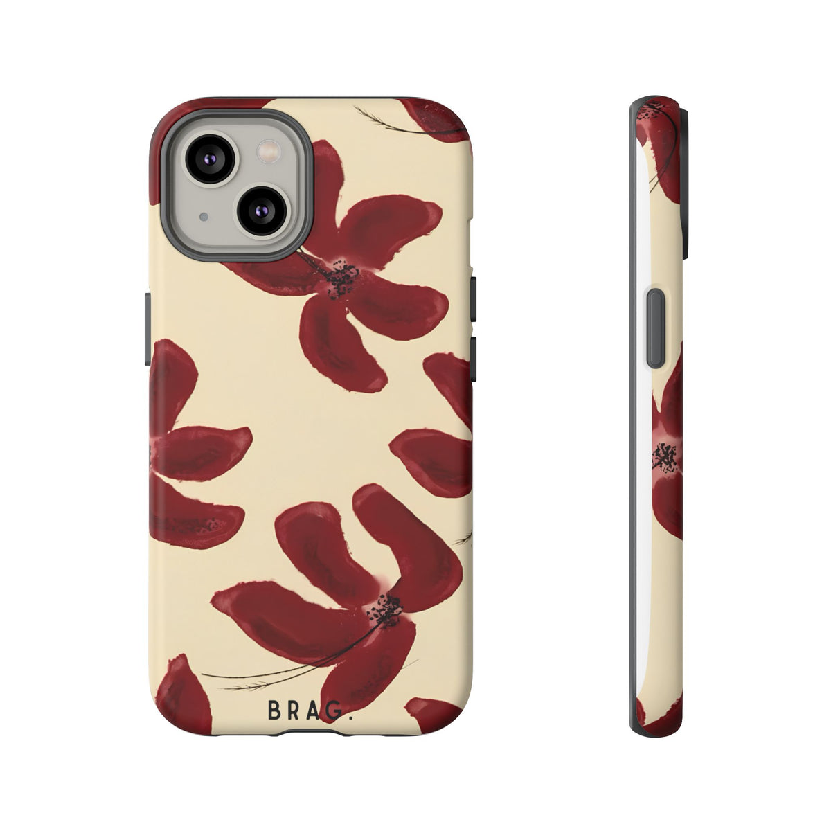 Cherry Bloom Tough Phone Case – Shockproof Protective iPhone Cover